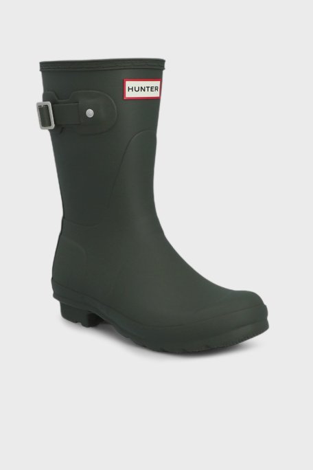 Hunter Logolu Su Geçirmez Bayan Bot HFRW0009242DOV KOYU YEŞİL - Hunter (1)