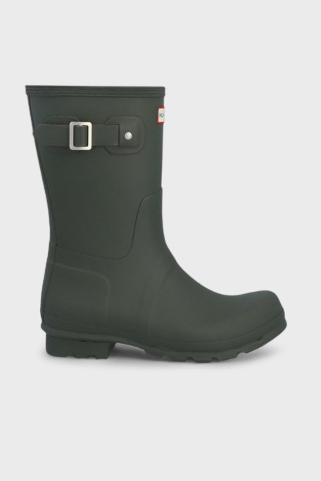 Hunter Logolu Su Geçirmez Uzun Erkek Yağmur Çizmesi HFRM0003252DOV KOYU YEŞİL - Hunter