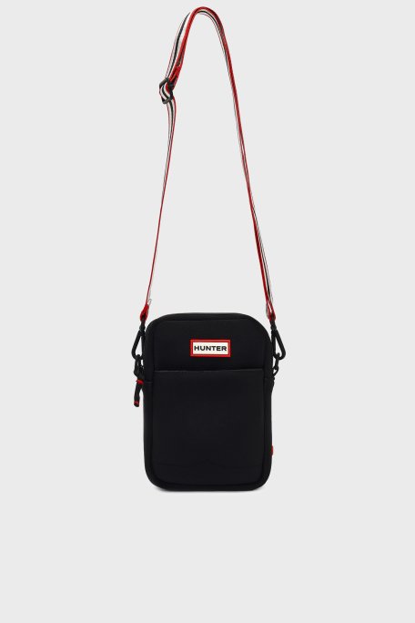 Hunter Logolu Suya Dayanıklı Ayarlanabilir Askılı Unisex Çanta HXRU0051252HB SİYAH - Hunter