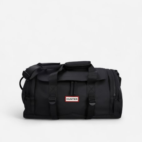 Hunter Logolu Suya Dayanıklı Seyahat Çantası Unisex Seyahat Çantası HXRU0064252HB SİYAH - Hunter