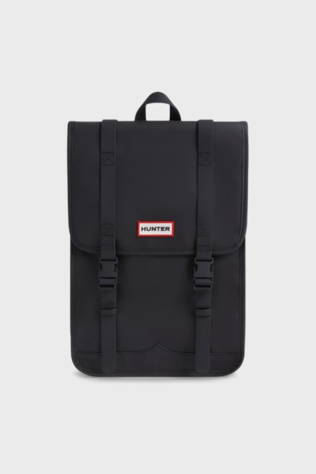 Hunter Logolu Suya Dayanıklı Unisex Sırt Çantası HXRU0054252HB SİYAH - Hunter