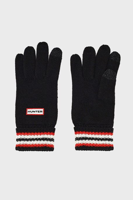 Hunter Logolu Unisex Bere Eldiven Seti HXRU0063252HB SİYAH - Hunter (1)