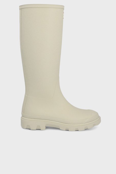 Hunter Su Geçirmez Logolu Kaymaz Taban Unisex Çizme HFRU0001252GR TAŞ - Hunter