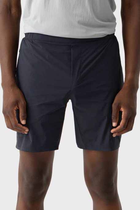 Isaora Regular Fit Lastikli Bel Cepli Erkek Short ISR6503 DRG KOYU GRİ - Isaora