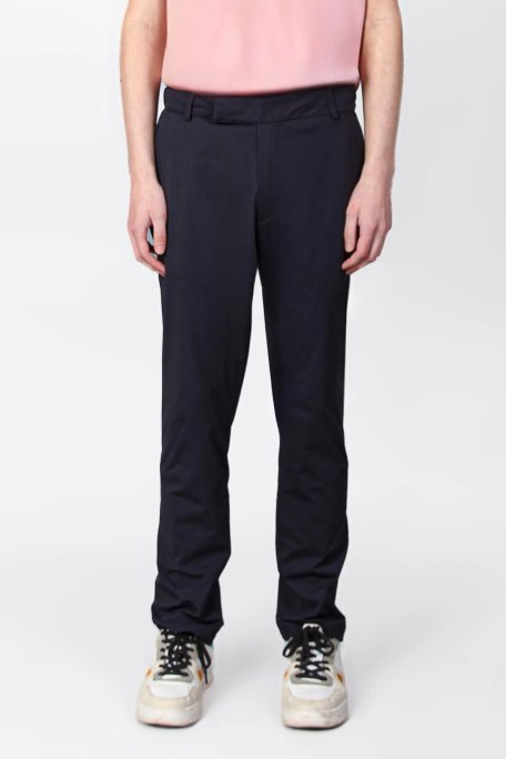 Isaora Relaxed Fit Normal Bel Düz Paça Chino Erkek Pantolon ISR5112 NAVY LACİVERT - Isaora