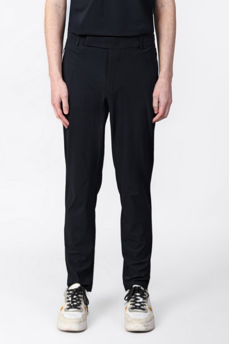 Isaora Streç Regular Fit Normal Bel Düz Paça Erkek Pantolon ISR5109 NAVY LACİVERT - Isaora