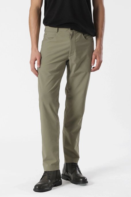 Isaora Streç Regular Fit Normal Bel Düz Paça Erkek Pantolon ISR5905 LCNG AÇIK YEŞİL - Isaora