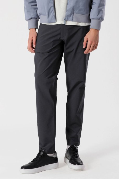 Isaora Streç Regular Fit Normal Bel Düz Paça Erkek Pantolon ISR5905 NAVY LACİVERT - Isaora