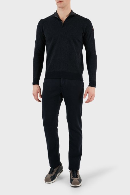 Jacob Cohen Normal Bel Slim Fit Düz Paça Jeans Erkek Kot Pantolon UQE06 36 S3657 Y99 LACİVERT - Jacob Cohen