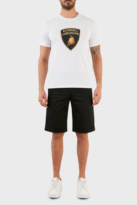 Karl Lagerfeld Pamuklu Regular Fit Erkek Bermuda 255049 10 521092 990 SİYAH - Karl Lagerfeld