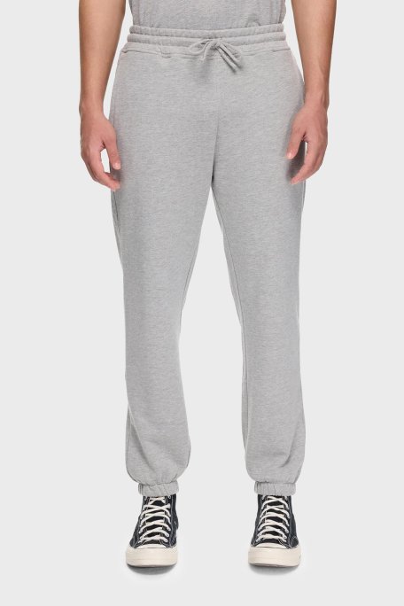 Les Benjamins Logolu Regular Fit Normal Bel Ribanalı Paça Jogger Erkek Pantolon LBNOOSCORMUSP-308 AÇIK GRİ - Les Benjamins