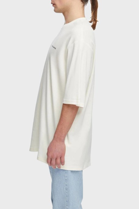 Les Benjamins Oversize Bisiklet Yaka % 100 Pamuk Erkek T Shirt LB21SSCORMUOT-004 EKRU - Les Benjamins (1)