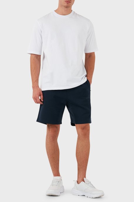 Les Benjamins Pamuklu Logolu Regular Fit Erkek Short LB24SSCLAMUSO-408 LACİVERT - Les Benjamins (1)