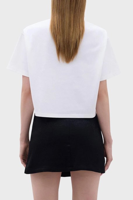 Les Benjamins Pamuklu Oversize Fit Bayan T Shirt LB23FWCLAFUTS-409 BEYAZ - Les Benjamins (1)