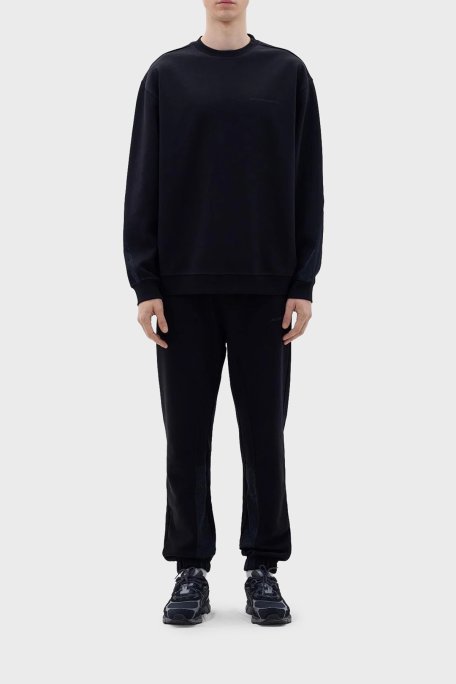 Les Benjamins Pamuklu Regular Fit Bisiklet Yaka Erkek Sweat LB23FWCLAMUSW-403 SİYAH - Les Benjamins (1)