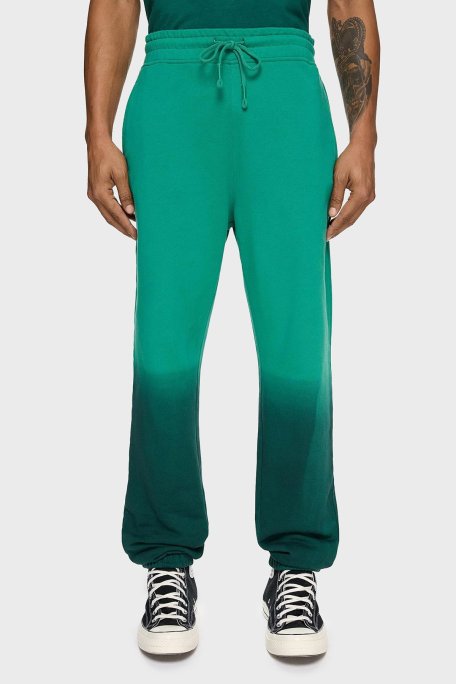 Les Benjamins Pamuklu Regular Fit Cepli Jogger Spor Erkek Pantolon LB24FWESSMUSP-304 YEŞİL - Les Benjamins