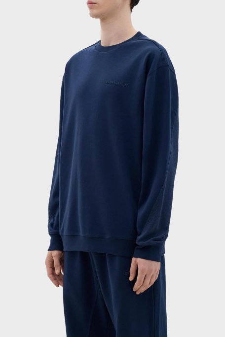 Les Benjamins Pamuklu Regular Fit Erkek Sweat LB23FWCLAMUSW-401 LACİVERT - Les Benjamins (1)