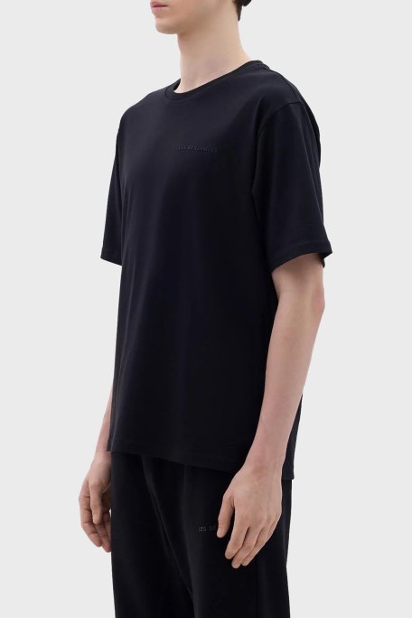 Les Benjamins Pamuklu Regular Fit Erkek T Shirt LB23FWCLAMUTS-404 SİYAH - Les Benjamins (1)