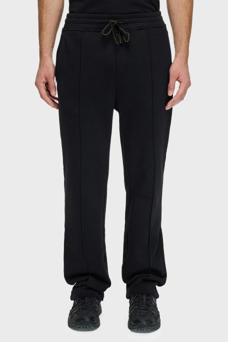 Les Benjamins Pamuklu Regular Fit Normal Bel Düz Paça Çimalı Erkek Pantolon LB25FWCLAMUSP-401 SİYAH - Les Benjamins