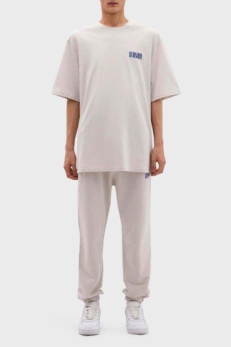 Les Benjamins Pamuklu Relaxed Fit Jogger Spor Erkek Pantolon LB24SSKISMUSP-003 Kil - Les Benjamins