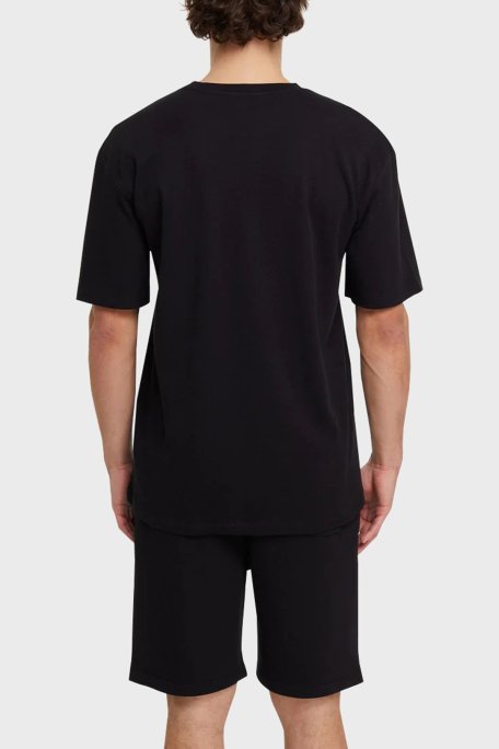 Les Benjamins Regular Fit Bisiklet Yaka % 100 Pamuk Erkek T Shirt LB21SSCORMUTS-006 SİYAH - Les Benjamins (1)