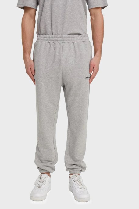 Les Benjamins Regular Fit Elastik Bel Bantlı Cepli % 100 Pamuk Erkek Pantolon LB21SSCORMUSP-003 GRİ - Les Benjamins (1)