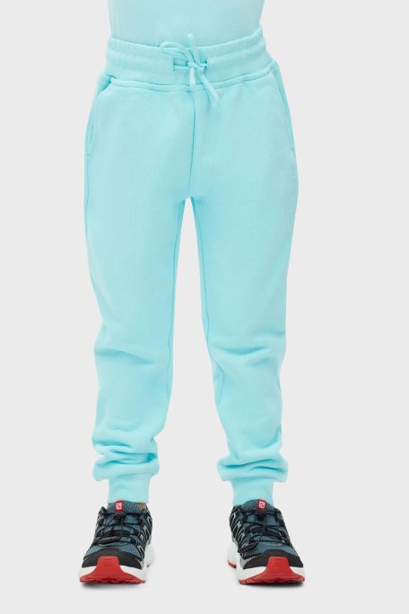 Les Benjamins Regular Fit Elastik Bel Bantlı Cepli % 100 Pamuk Unisex Pantolon LB22FWCHLCUSP-505 TURKUAZ - Les Benjamins (1)