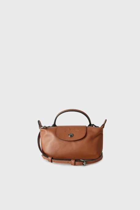 Longchamp Logolu Çıkarılabilir Askılı Mini Kadın Çanta 34205987 504 TABA - Longchamp