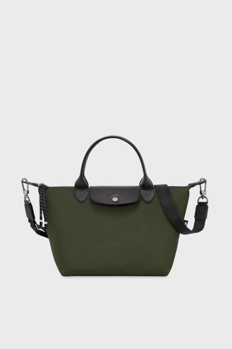 Longchamp Logolu Çıkarılabilir Askılı Small Bayan Çanta L1512HSR 892 HAKİ - Longchamp
