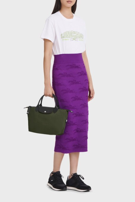 Longchamp Logolu Çıkarılabilir Askılı Small Bayan Çanta L1512HSR 892 HAKİ - Longchamp (1)