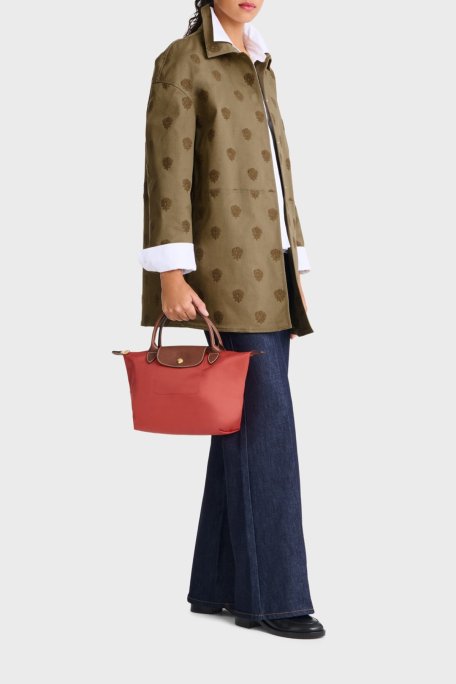 Longchamp Small Logolu Katlanabilen Tasarım Bayan Çanta L1621089 P94 KIRMIZI - Longchamp (1)