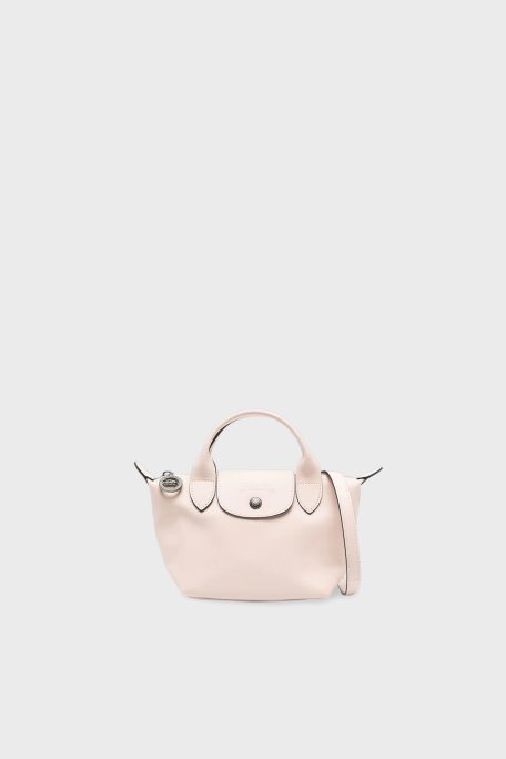 Longchamp Xtra Xsmall Hakiki Deri Çıkarılabilir Askılı Bayan Çanta L1500987 542 PUDRA - Longchamp