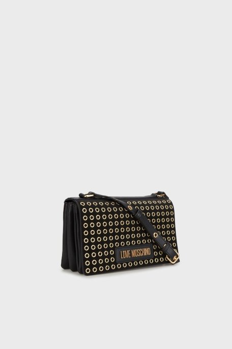 Love Moschino Ayarlanabilir Askılı Bayan Çanta JC4059PP1LLH100A SİYAH - Love Moschino (1)