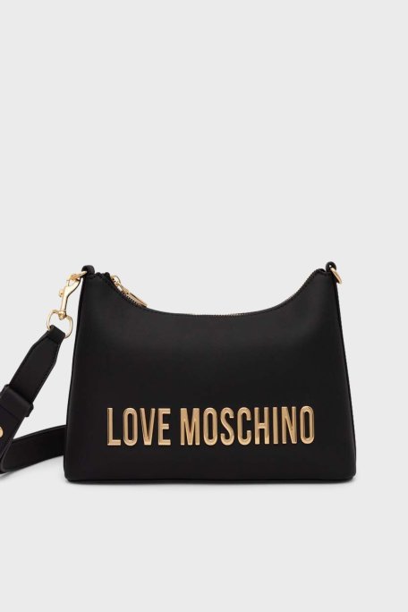 Love Moschino Çıkarılabilir Askılı Bayan Çanta JC4025PP1LKD0000 SİYAH - Love Moschino