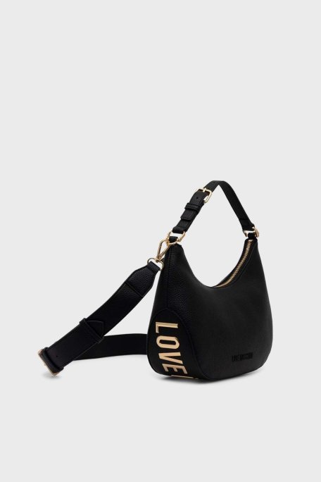 Love Moschino Çıkarılabilir Omuz Askılı Bayan Çanta JC4018PP1LLT0000 SİYAH - Love Moschino (1)