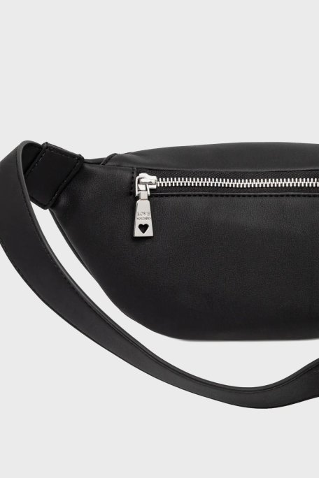 Love Moschino Degrade Logolu Ayarlanabilir Askılı Bayan Çanta JC4259PP0MKD000B SİYAH - Love Moschino (1)