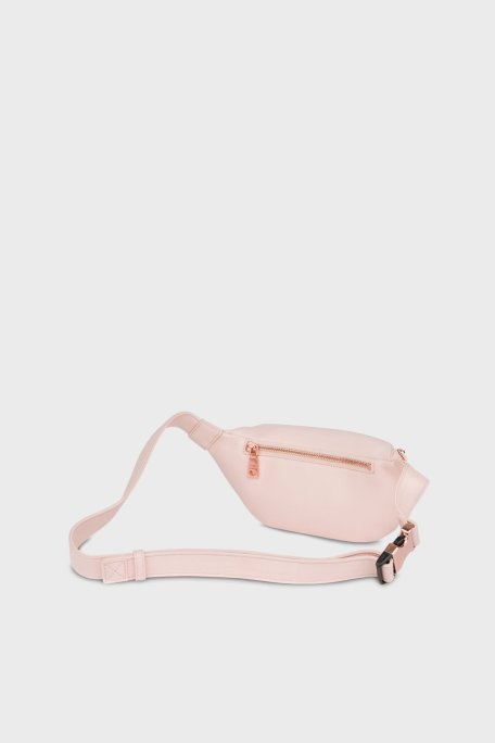 Love Moschino Logolu Ayarlanabilir Askılı Bayan Çanta JC4123PP1ILN160A PUDRA - Love Moschino (1)