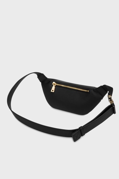 Love Moschino Logolu Ayarlanabilir Askılı Bayan Çanta JC4195PP1MKD0000 SİYAH - Love Moschino (1)