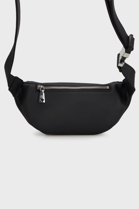 Love Moschino Logolu Ayarlanabilir Askılı Bayan Çanta JC4195PP1MKD000B SİYAH - Love Moschino (1)