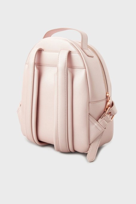 Love Moschino Logolu Ayarlanabilir Çift Askılı Bayan Sırt Çantası JC4197PP1MKD197A PEMBE - Love Moschino (1)