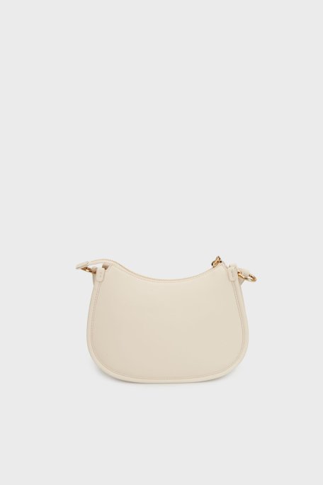 Love Moschino Logolu Çıkarılabilir Askı ve Tutma Saplı Bayan Çanta JC4027PP1NKD0110 BEJ - Love Moschino (1)