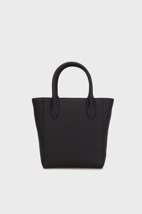 Love Moschino Logolu Çıkarılabilir Askılı Bayan Çanta JC4277PP0MKI0000 SİYAH - Love Moschino (1)