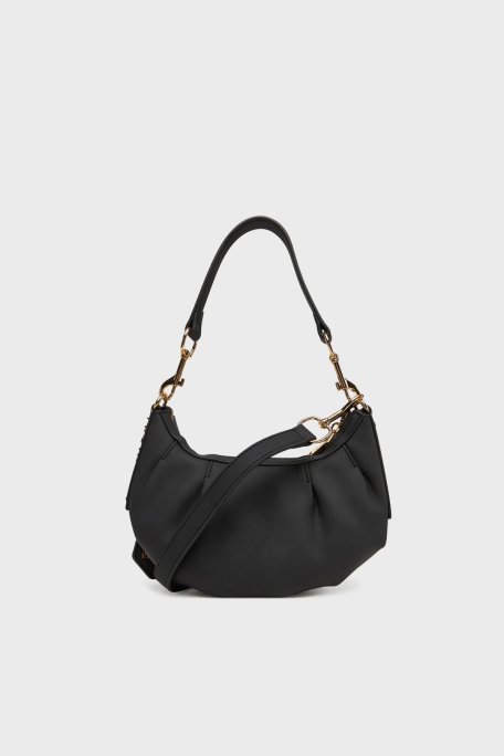 Love Moschino Logolu Çıkarılabilir Askılı Dikiş Detaylı Bayan Çanta JC4293PP1NL1500A SİYAH - Love Moschino (1)