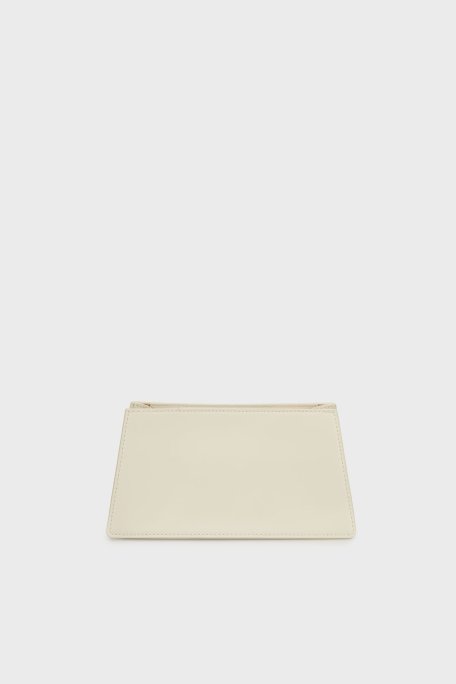 Love Moschino Logolu Çıkarılabilir Tutma Saplı Mini Bayan Çanta JC4095PP1NLL0110 BEJ - Love Moschino (1)