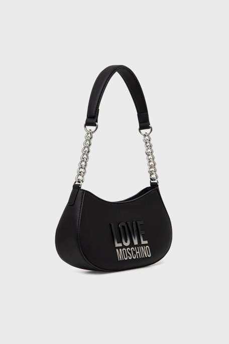 Love Moschino Logolu Omuz Askılı Bayan Çanta JC4256PP0MKD000B SİYAH - Love Moschino (1)