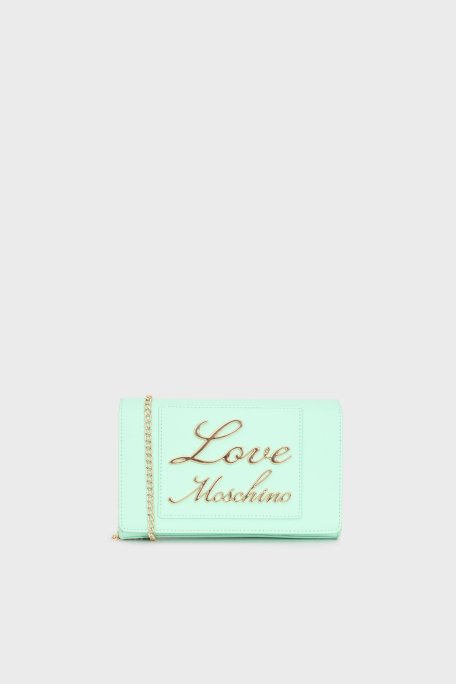 Love Moschino Logolu Zincir Askılı Bayan Çanta JC4121PP1ILM0802 MİNT - Love Moschino