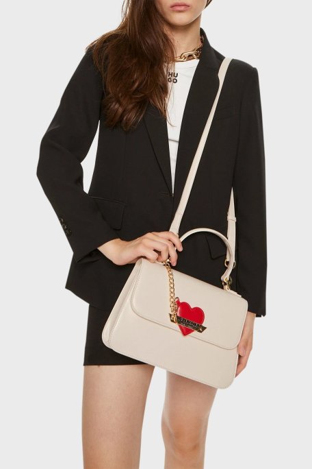 Love Moschino Zincir Askılı Bayan Çanta JC4138PP1LLM1110 BEJ - Love Moschino (1)