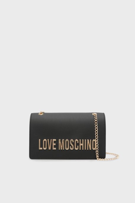Love Moschino Zincir Askılı Bayan Çanta JC4192PP1LKD0000 SİYAH - Love Moschino