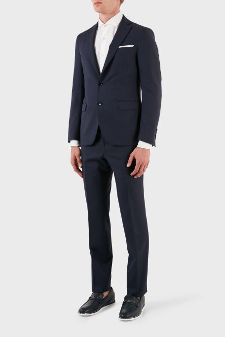 Manuel Ritz Yün ve Pamuk Karışımlı Kışlık Erkek Takım ZOX2011A737161111C88 LACİVERT - Manuel Ritz (1)