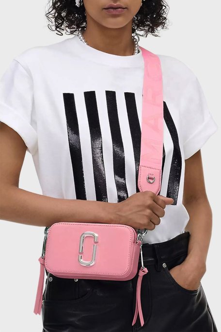 Marc Jacobs Ayarlanabilir Omuz Askılı Hakiki Deri Bayan Çanta 2S4HCR073H02 666 PEMBE - Marc Jacobs (1)